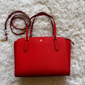 Tory Burch Emerson Top Zip Tote NWOT